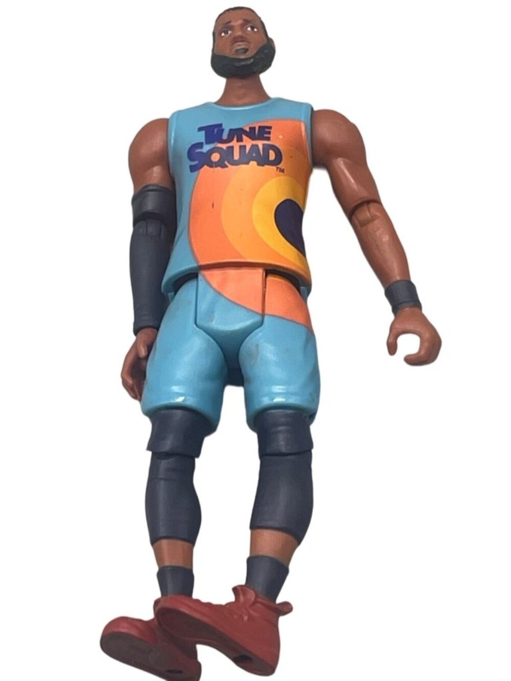 Space JAM 2 Lebron James Ultimate 4.75" Legacy Squad Action Figure blue READ